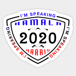 04 - Im Speaking Kamala Harris 2020 Sticker